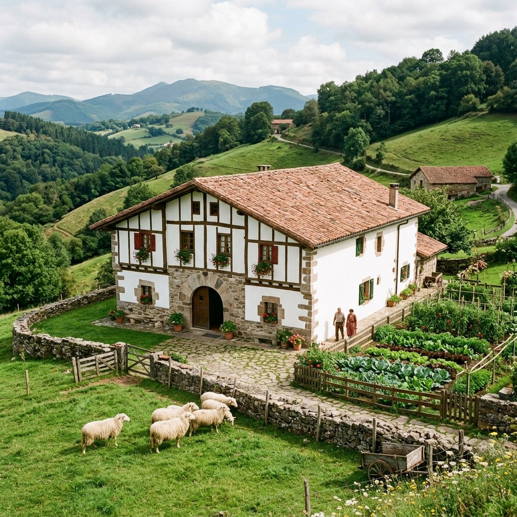 Agroturismo Urrutia, casa rural en Osma con huerta propia