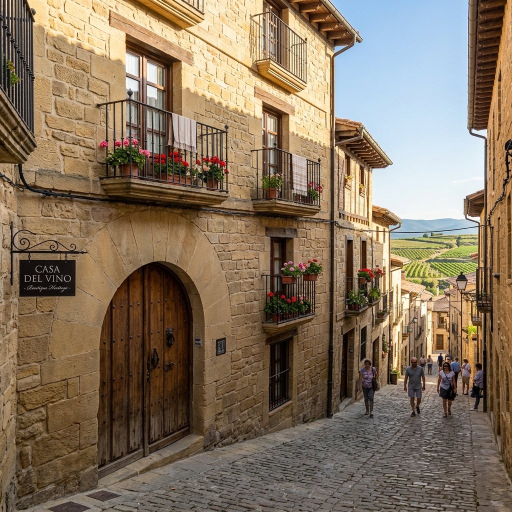 Ispilu Etxea, alojamiento rural histórico en Espejo, Rioja Alavesa