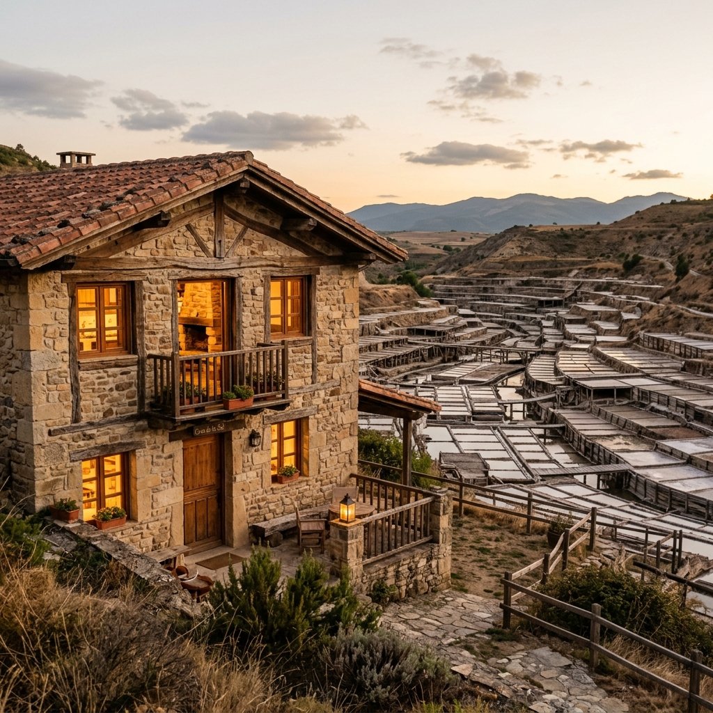 Madera y Sal, casa rural cerca de Salinas de Añana