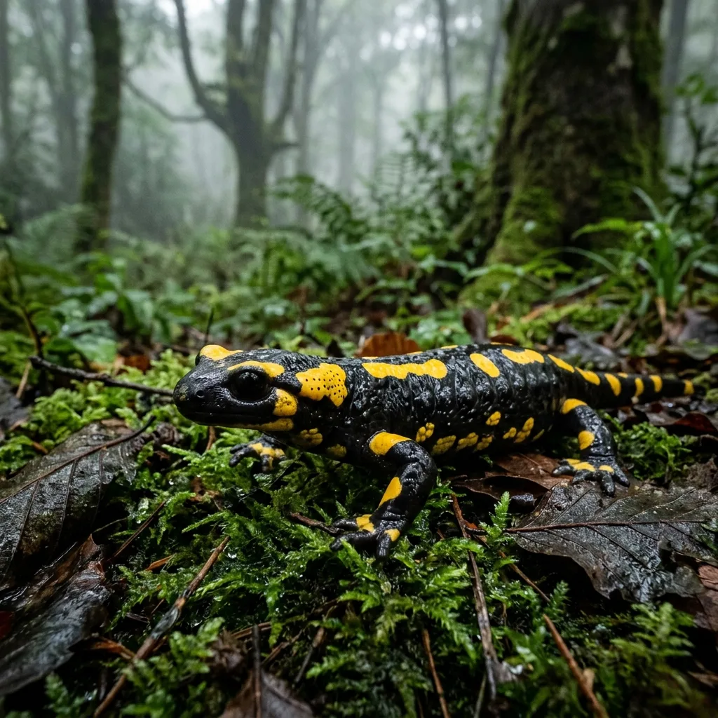 Salamandra común