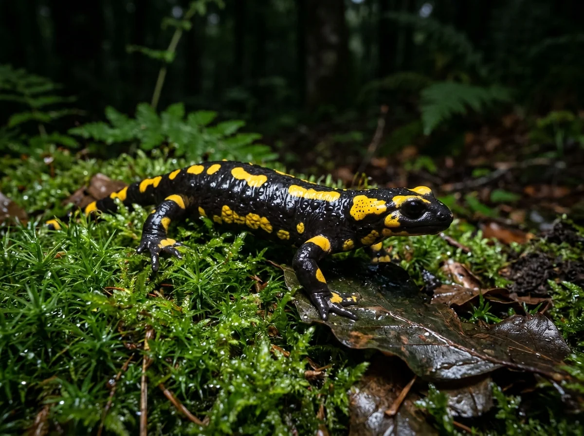 Salamandra común
