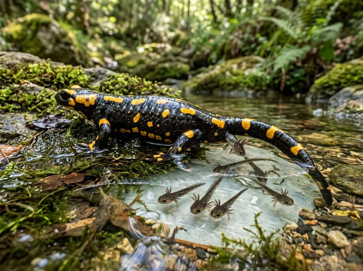 Salamandra común